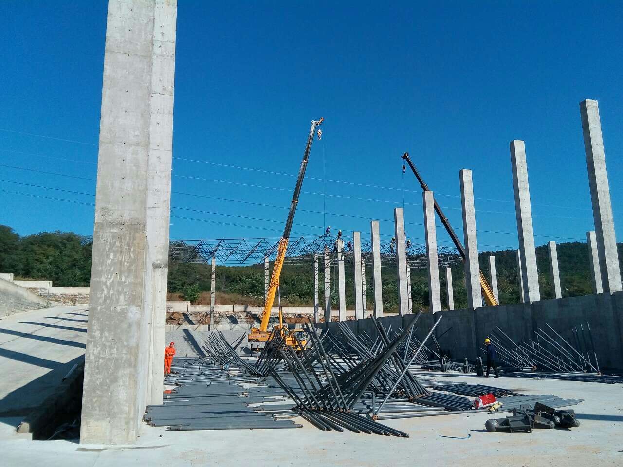 南通威海攪拌站網(wǎng)架