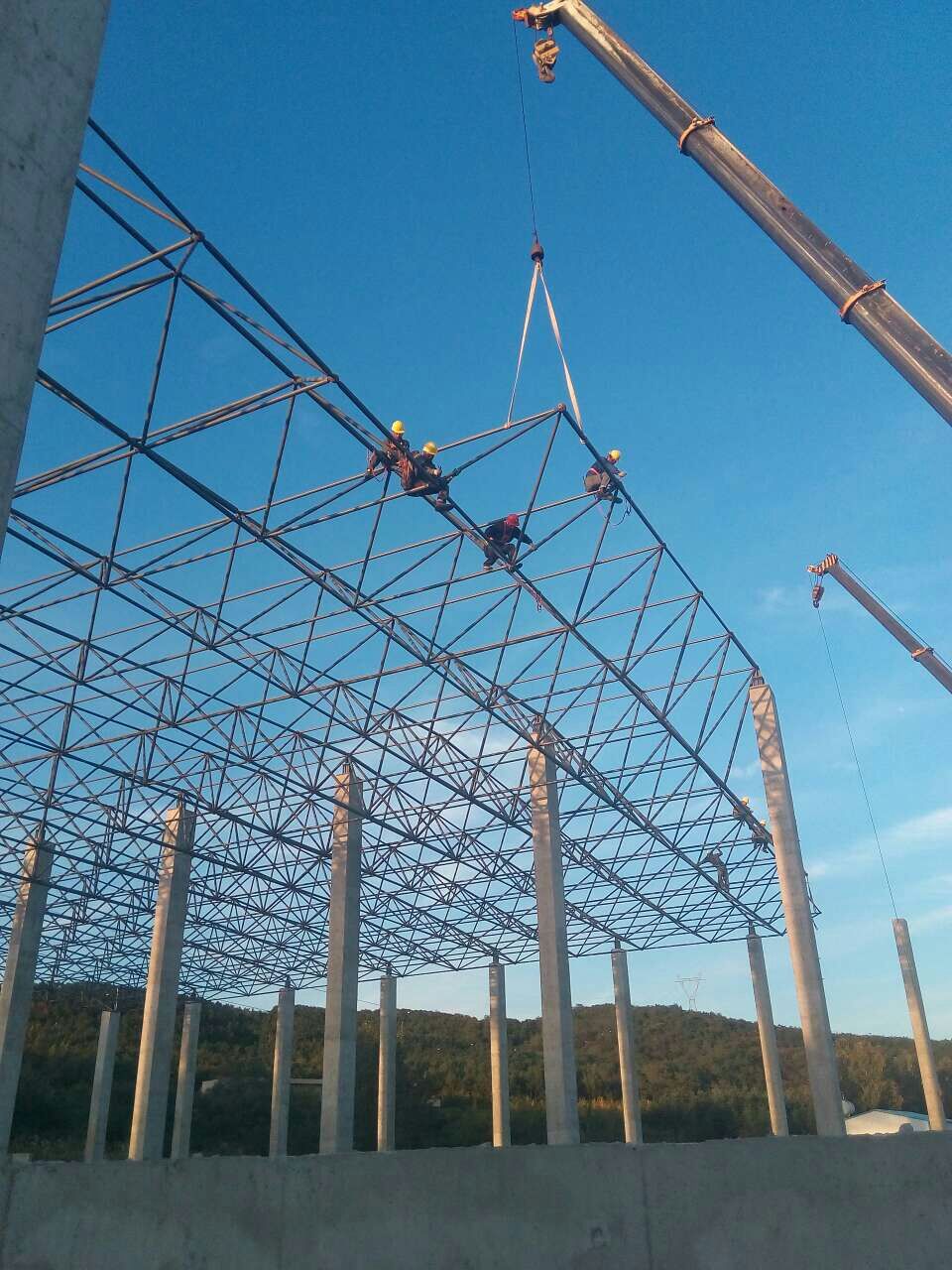 河北汪清物流園網(wǎng)架