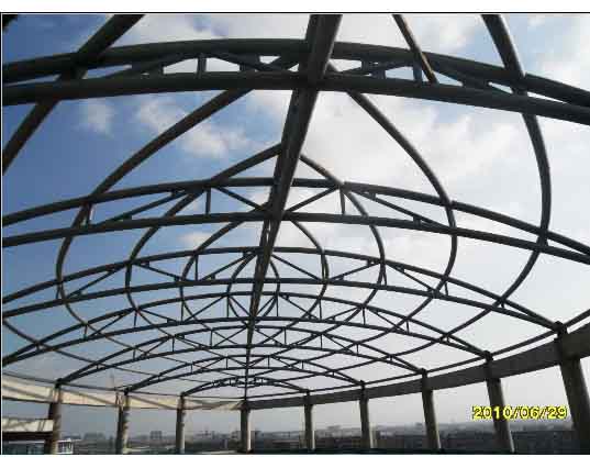 南寧中煤朔州賓館管桁架工程