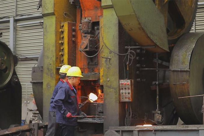 海南網架配件車間