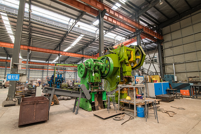 江蘇網架配件-錐頭加工車間